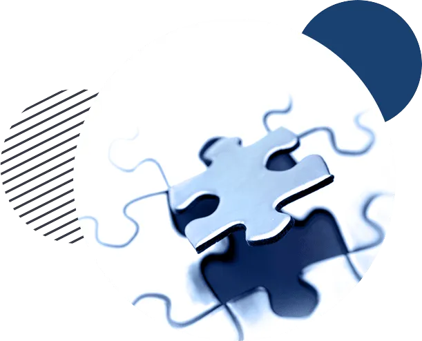 B2B solutions - puzzle pieces representing solutions