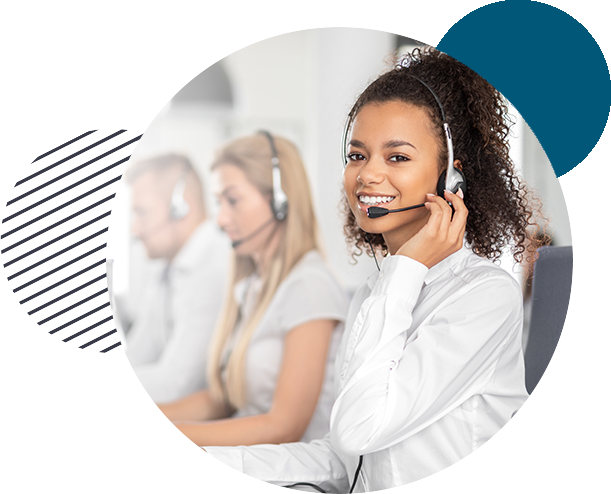 Bonaventura Abstract team collaborating in modern office